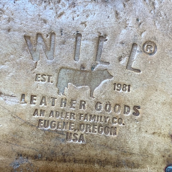 Will Leather Goods Lace Up Leather Combat Moto Boots 38/6MNS/8WMS Gorpcore - Picture 16 of 16